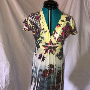 Torrid Tattoo Flash Graphic Dress Size 0 or 12/14